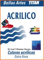 ACRILIC TITAN N   056 AZUL ULTRAMAR OSCURO 250 00 ml 