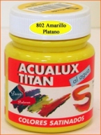 ACUALUX SATINADO N   802 AMARILLO PLATANO 75 00 ml 