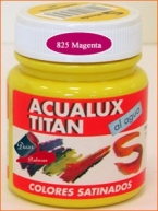 ACUALUX SATINADO N   825 MAGENTA 75 00 ml 