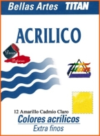 ACRILIC TITAN N   012 AMARILLO CADMIO CLARO 60 00 ml 