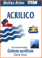 ACRILIC TITAN N   047 AZUL PRUSIA 60 00 ml 
