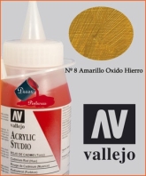 ACRYLIC STUDIO N   08 AMARILLO OXIDO HIERRO 200 00 ml 