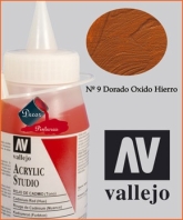 ACRYLIC STUDIO N   09 DORADO OXIDO HIERRO 200 00 ml 