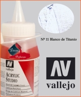 ACRYLIC STUDIO N   11 BLANCO DE TITANEO 200 00 ml 