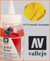 ACRYLIC STUDIO N   13 AMARILLO ANARANJADO 200 00 ml 
