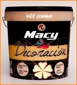 PLASTICO MATE DECORACION 401 CREMA 750 00 ml 