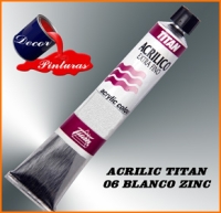 ACRILIC TITAN N   006 BLANCO ZINC 60 00 ml 